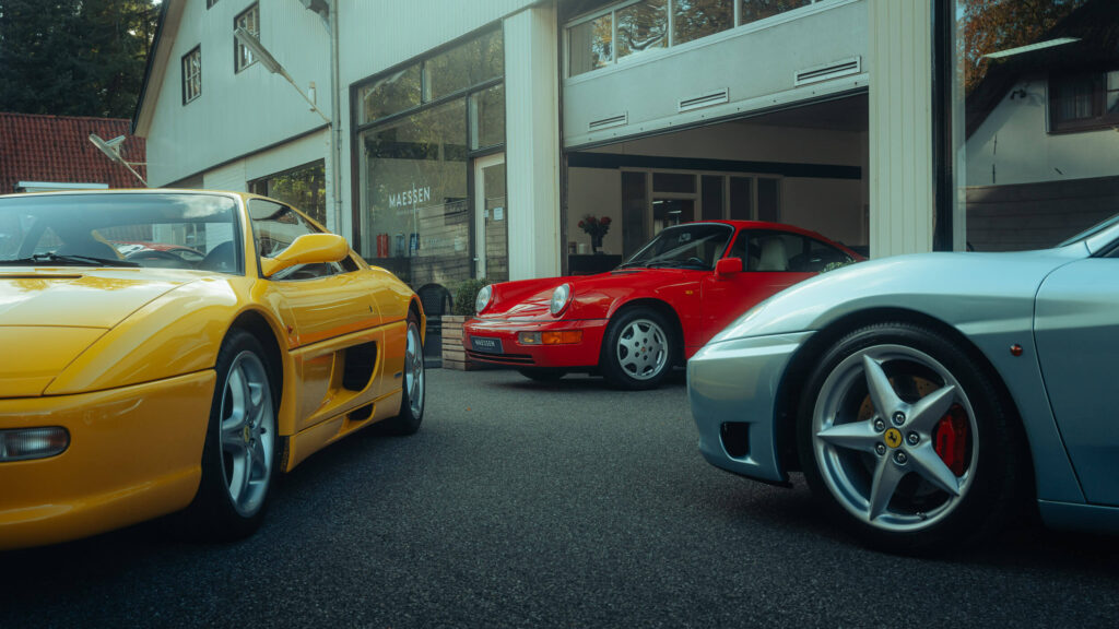 Home 1 Maessen Classics & Sportscars Ferrari's